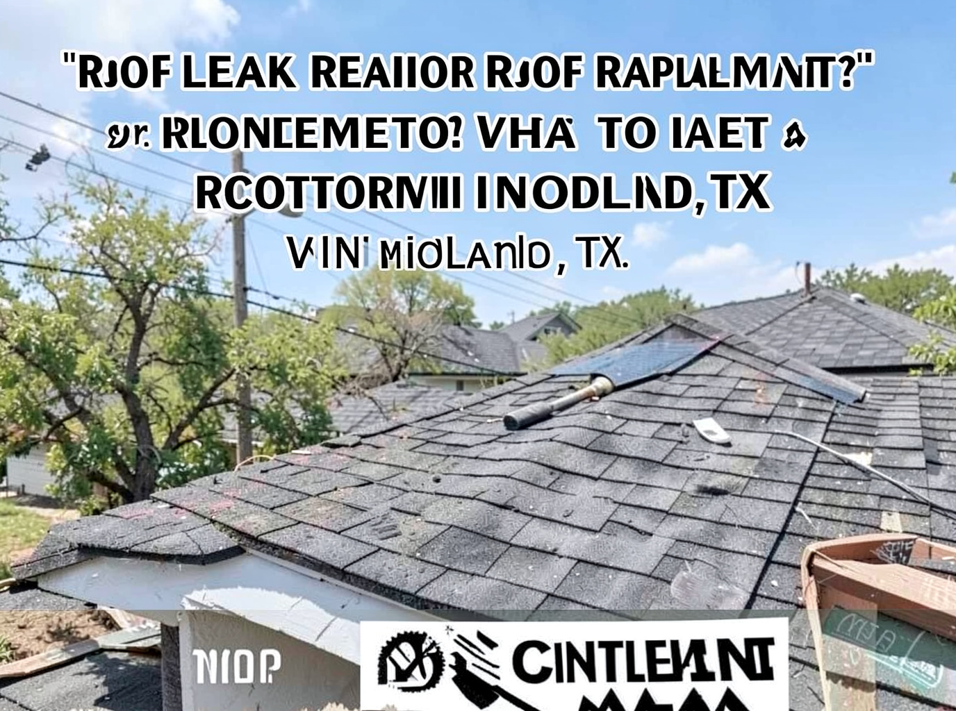 Roof Leak Repair or Roof Replacement? What to Consider After a Storm in Midland, TX