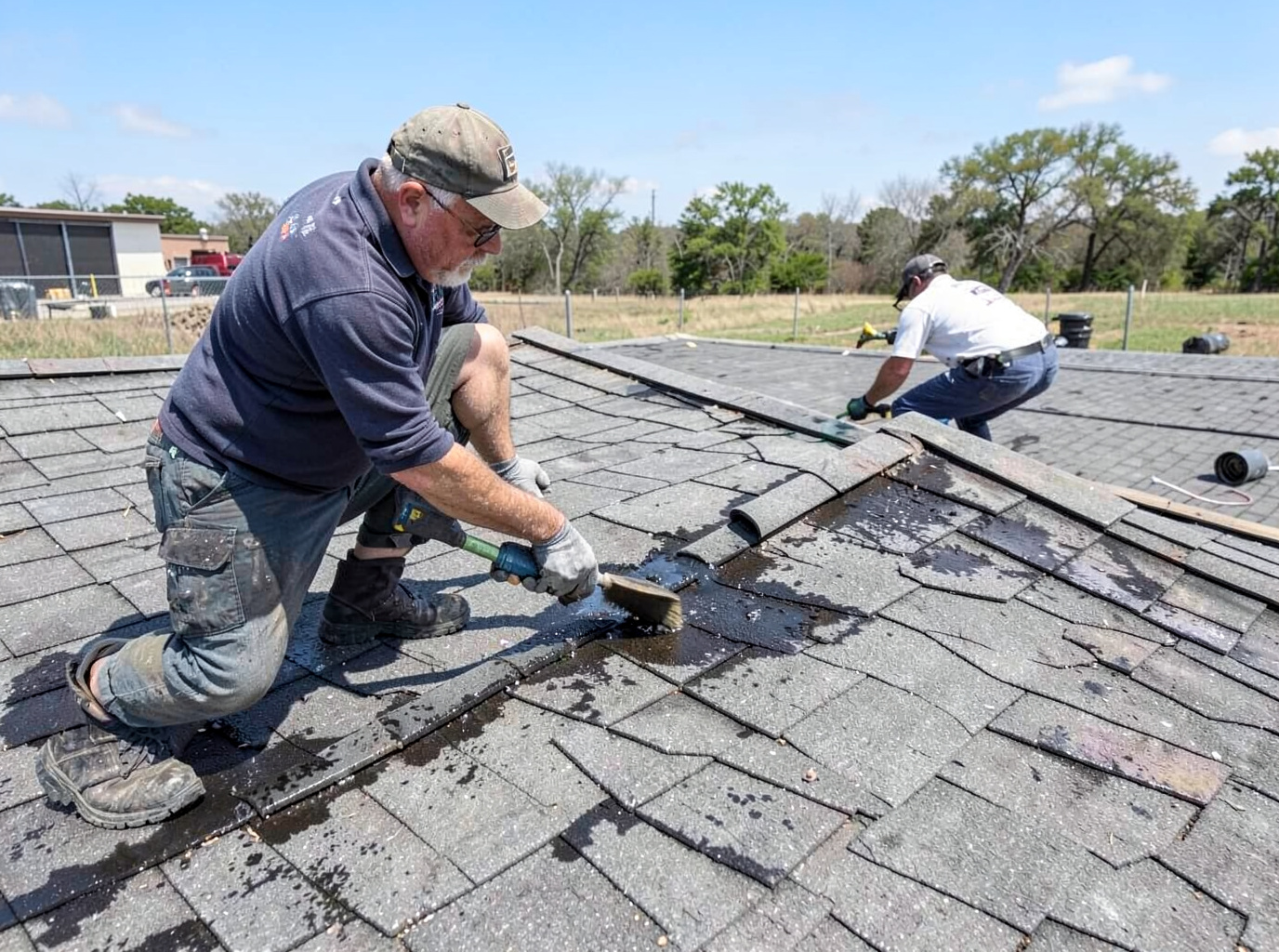 roofing contractor in 16 Park Villas, TX