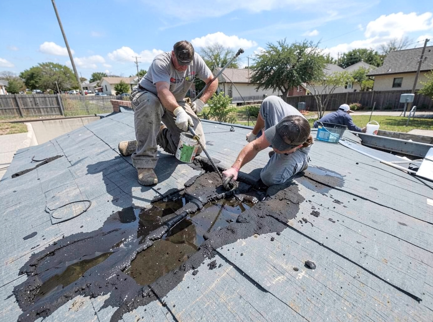 Roof Leak Repair in Midland, TX