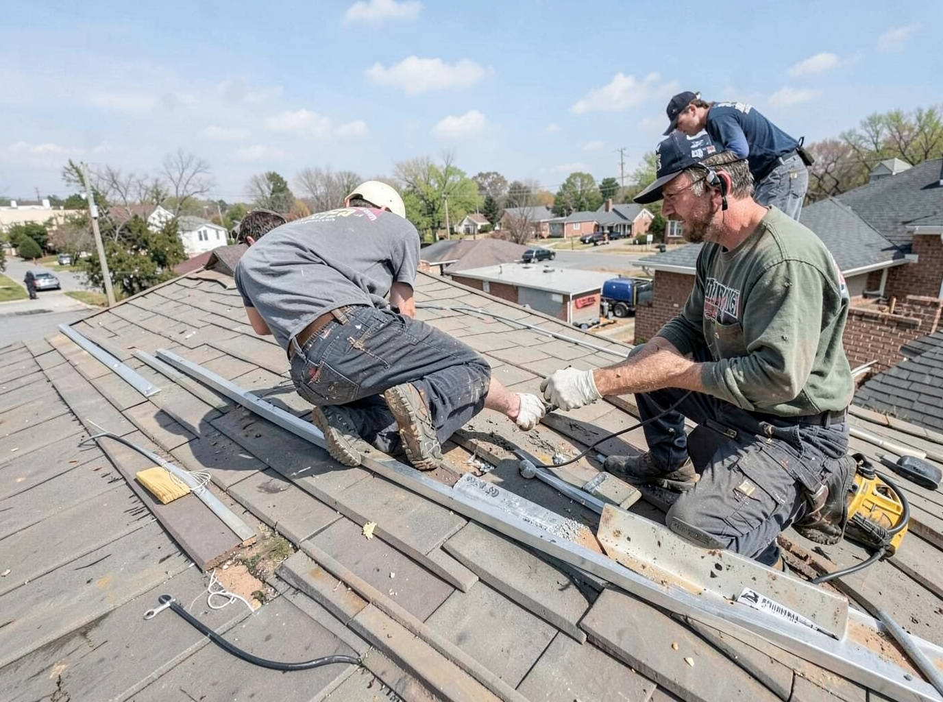 roofing contractor in Adams, TX